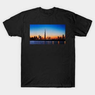 Dubai Skyline (Night) T-Shirt